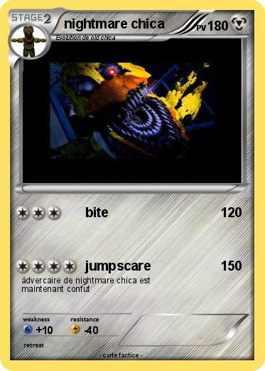 Pokemon nightmare chica