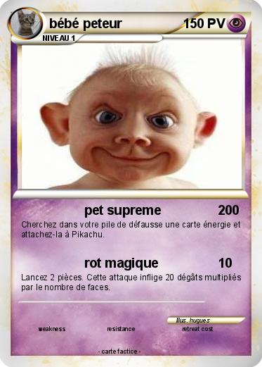 Pokemon bébé peteur