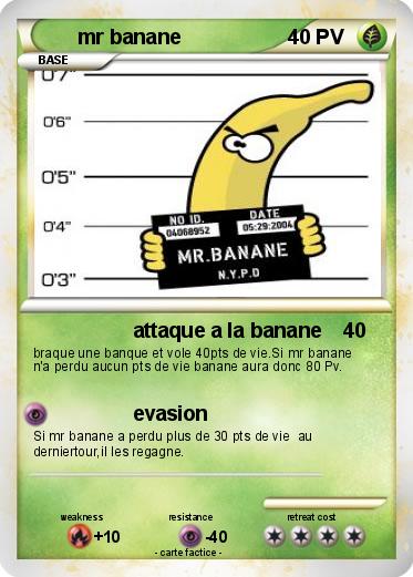 Pokemon mr banane