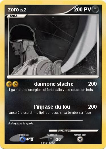 Pokemon zoro