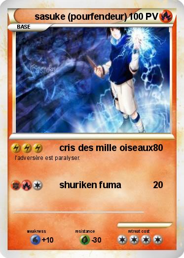 Pokemon sasuke (pourfendeur)