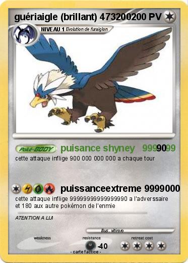 Pokemon guériaigle (brillant) 473200