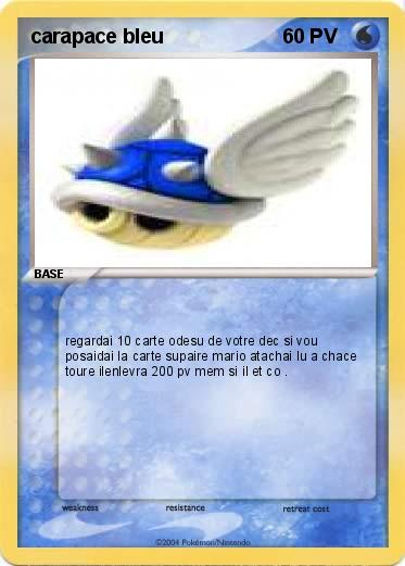Pokemon carapace bleu