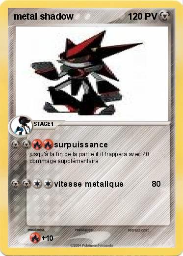 Pokemon metal shadow