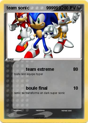 Pokemon team sonic              999999