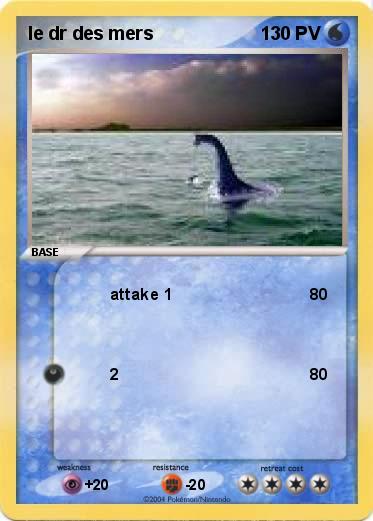 Pokemon le dr des mers