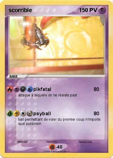 Pokemon scorrible