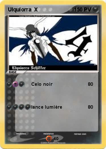 Pokemon Ulquiorra  X