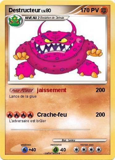 Pokemon Destructeur