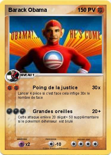 Pokemon Barack Obama