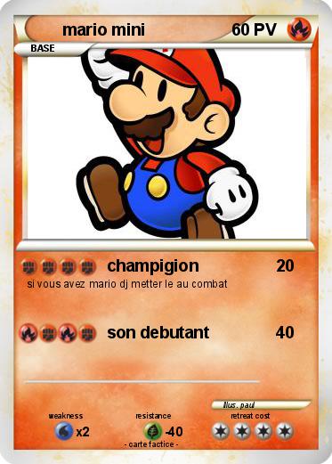Pokemon mario mini