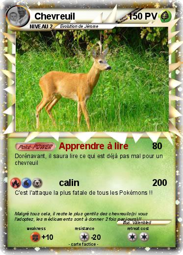 Pokemon Chevreuil