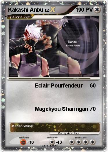 Pokemon Kakashi Anbu