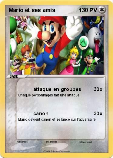 Pokemon Mario et ses amis