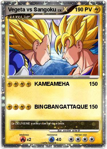 Pokemon Vegeta vs Sangoku