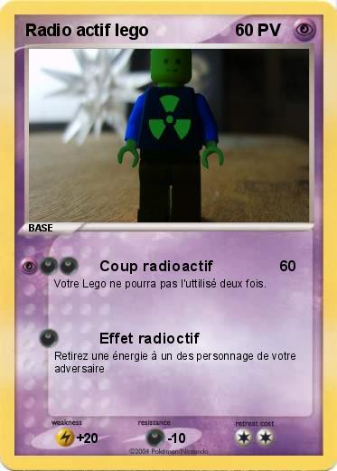 Pokemon Radio actif lego