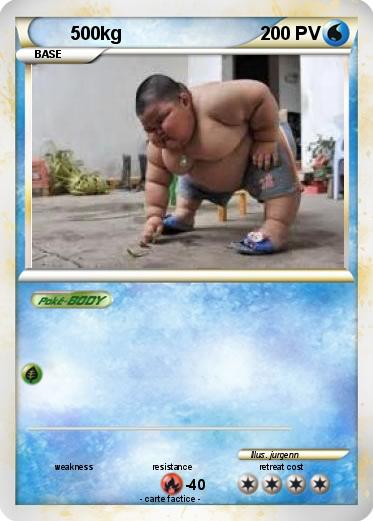 Pokemon 500kg
