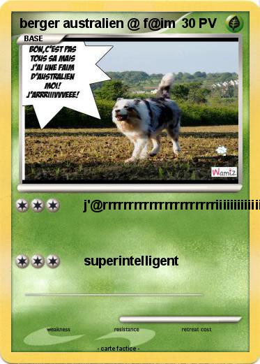 Pokemon berger australien @ f@im
