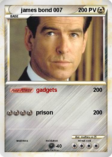 Pokemon james bond 007