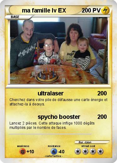 Pokemon ma famille lv EX