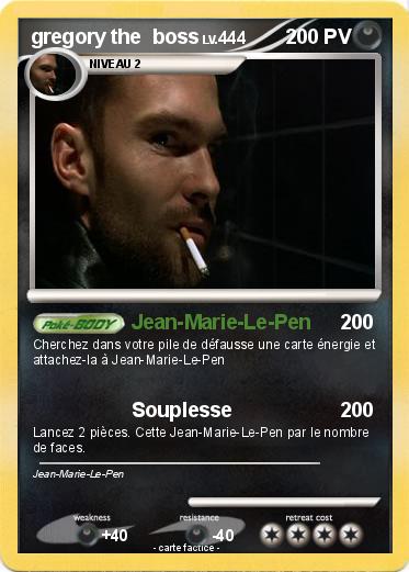 Pokemon gregory the  boss