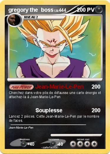 Pokemon gregory the  boss