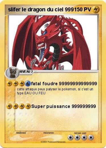 Pokemon slifer le dragon du ciel 999