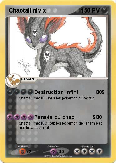 Pokemon Chaotali niv x