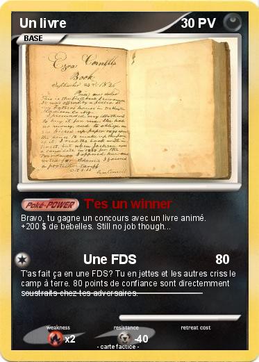 Pokemon Un livre