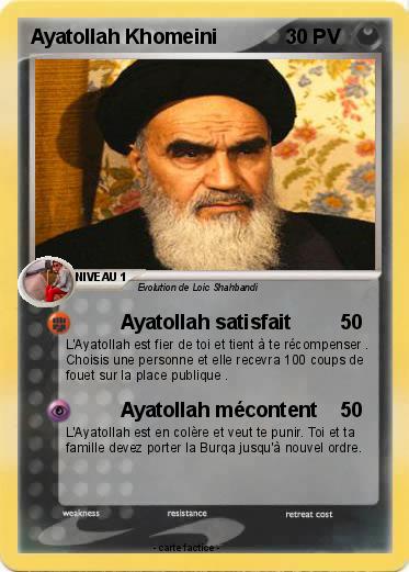 Pokemon Ayatollah Khomeini