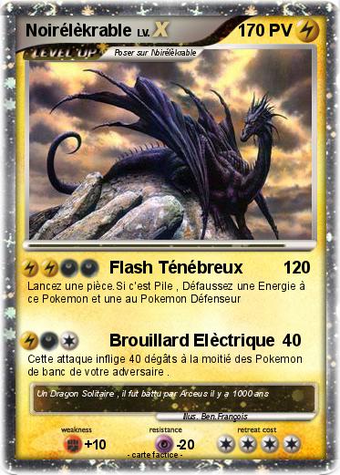 Pokemon Noirélèkrable