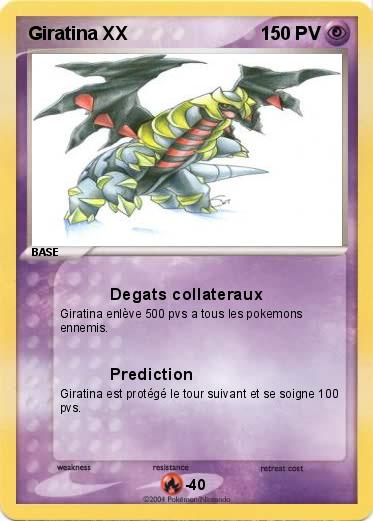 Pokemon Giratina XX