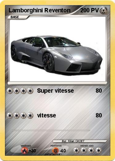 Pokemon Lamborghini Reventon