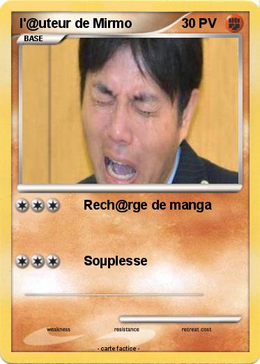 Pokemon l'@uteur de Mirmo