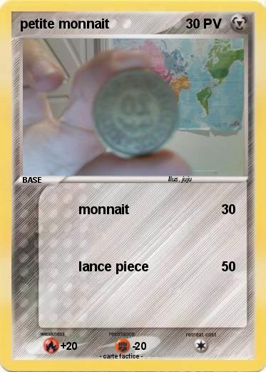 Pokemon petite monnait