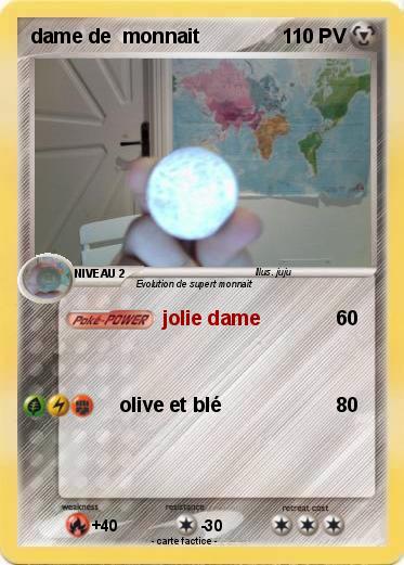 Pokemon dame de  monnait