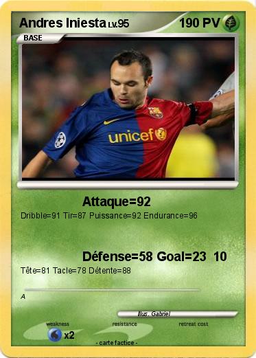 Pokemon Andres Iniesta