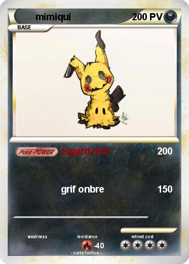 Pokemon mimiqui