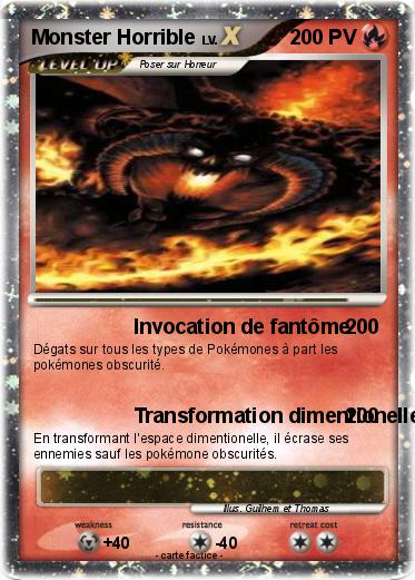 Pokemon Monster Horrible