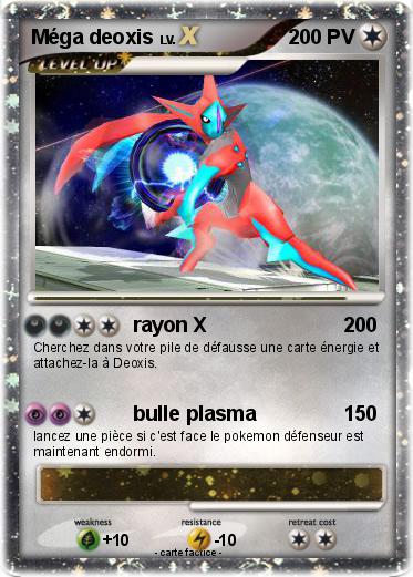 Pokemon Méga deoxis