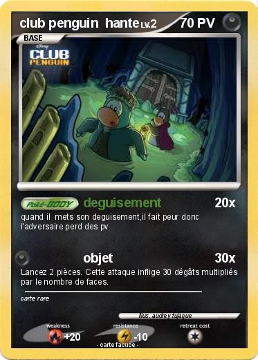 Pokemon club penguin  hante