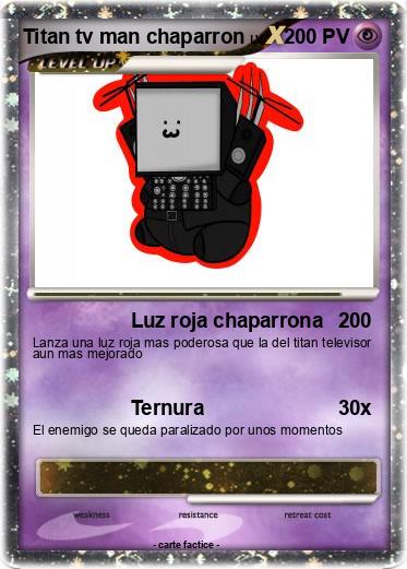 Pokemon Titan tv man chaparron