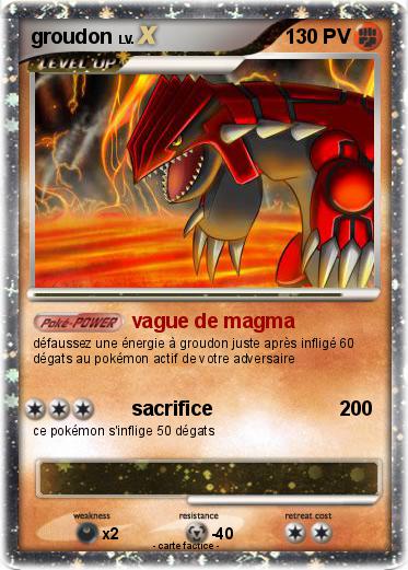 Pokemon groudon