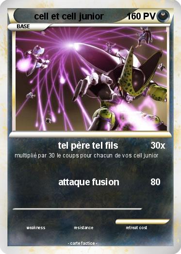 Pokemon cell et cell junior