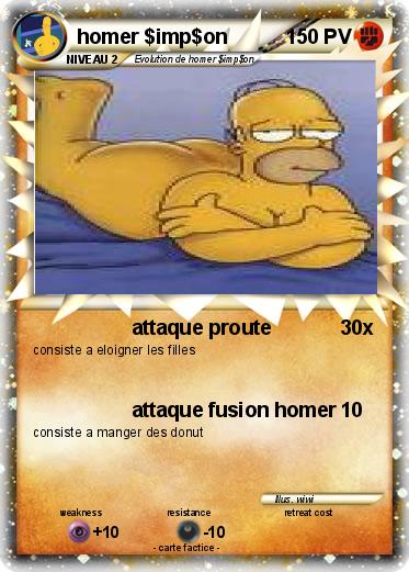 Pokemon homer $imp$on