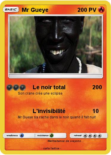 Pokemon Mr Gueye
