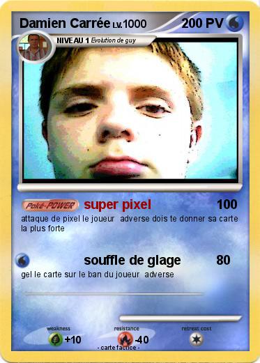 Pokemon Damien Carrée