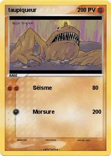 Pokemon taupiqueur