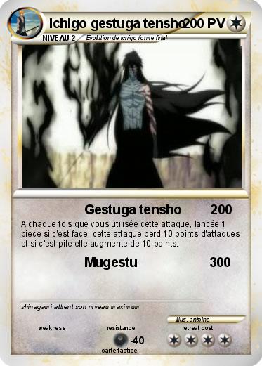 Pokemon Ichigo gestuga tensho