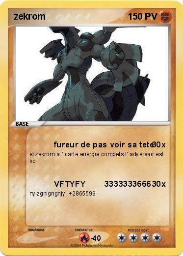 Pokemon zekrom